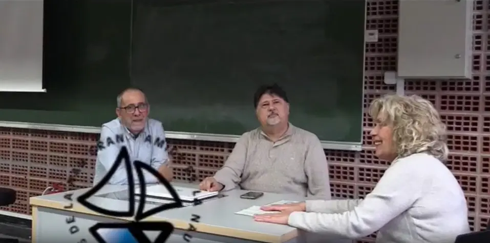 Entrevista del TALLER DE ASTRONOMIA: Mirar al cielo con criterio Talleristas MANUEL BAIXAUILI y RAFA GARCIA,