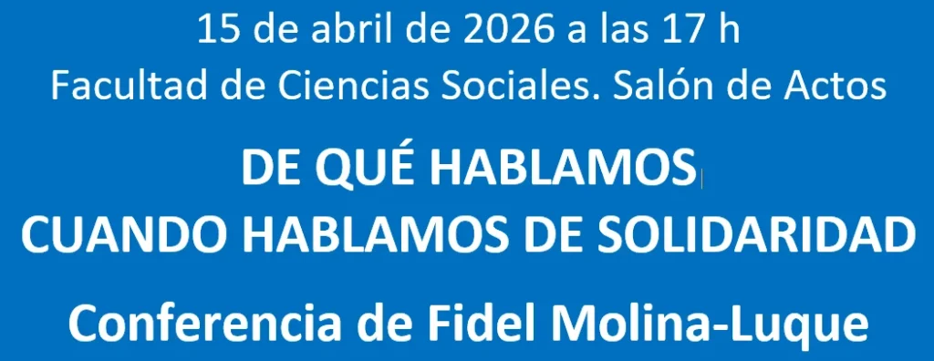 Texto en letras blancas sobre fondo azul