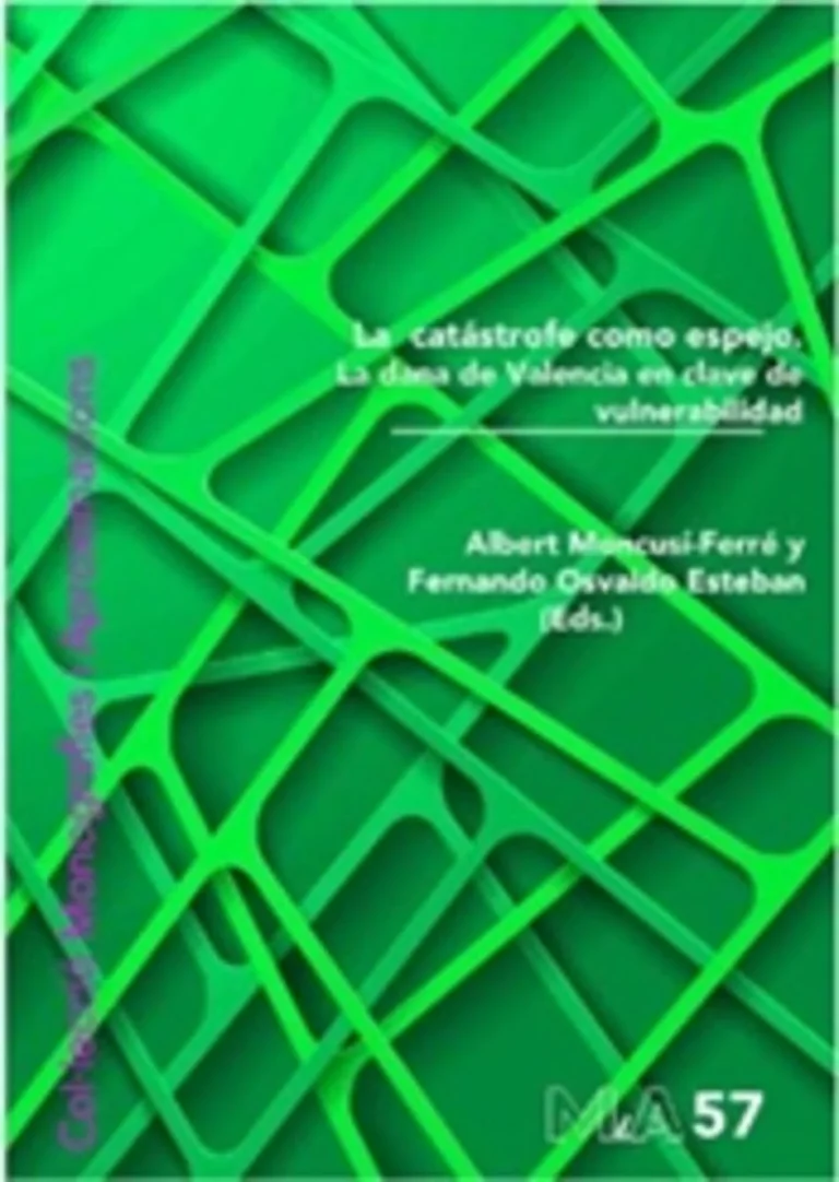 Portada de libro en color verde con letras blancas
