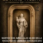 Cartel del documental Pare Pere sobre figura del personaje en piedra